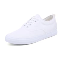 Men's Lace-up Canvas Shoes Classic Style Breathable Men's  Vulcanize Shoes