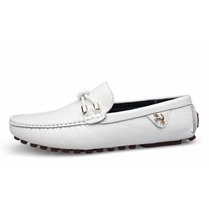 Men Loafers Handmade Leather Shoes Casual Driving Flats Slip-on Shoes Moccasins Boat Shoes